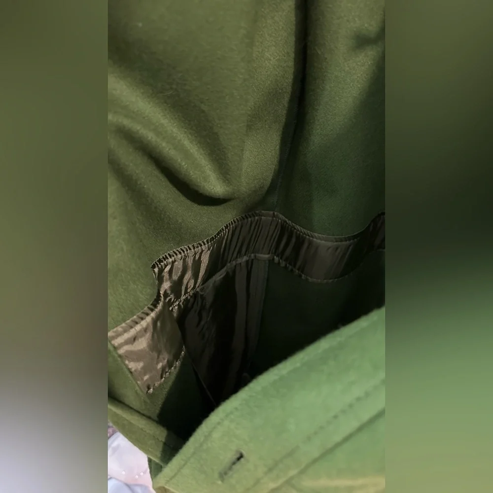 NWT M Missoni Fleeced Wool Blend Green Long Sleeve Jumpsuit IT 40 (US 4) - Picture 12 of 14